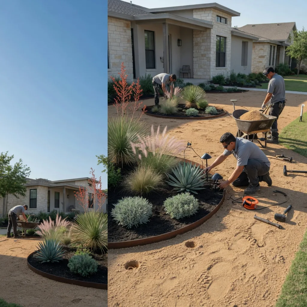Hardscape Design in La Villa, TX near me